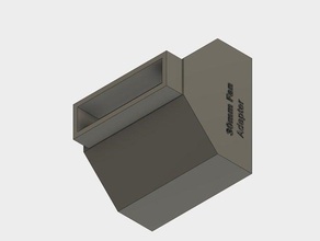 30mm fan adaptörü rostock'ta max v2 3d yazıcı parçalar monte 3d print model - Mito3D