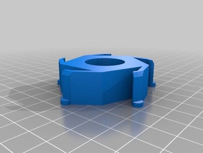 geeetech cola adaptador de 53 20 mm 3d la impresión prusa i3 soporte bobina 3d print model - Mito3D
