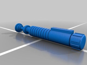 lightsaber handle props 3d print model - Mito3D