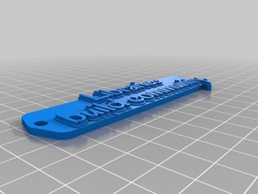 library keychain keychains customized 3d print model - Mito3D