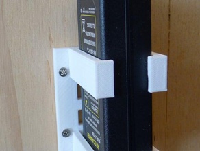 power brick hanging bracket 3d printer accessories mounting bracket power supply power supply mount under cabinet light