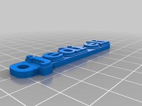 eli, jan 5 Schlüsselanhänger angepasst 3d print model - Mito3D