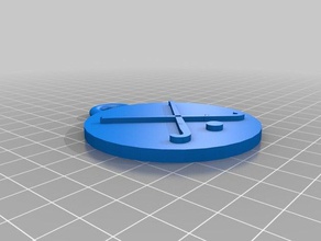 fieldhockey 3d la impresión de cadena llavero reddit etiqueta 3d print model - Mito3D
