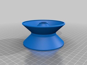 larger diameter spool m3d printer accessories customized 3d print model - Mito3D