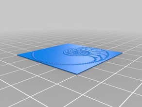 sea shell Schlüsselanhänger angepasst 3d print model - Mito3D
