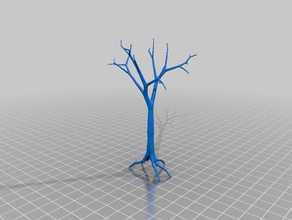 ağaç açık bahçe 3d print model - Mito3D
