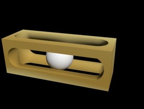 mystery golf ball puzzle puzzles 3d print model - Mito3D