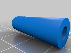 umbrella rib tips replacement parts 3d print model - Mito3D