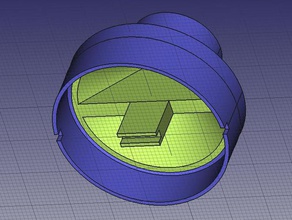 ablaufventil Abwasser ventil Bad 3d print model - Mito3D