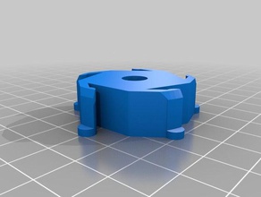 il mio personalizzata 38mm spool hub adattatore 3d la stampante parti 3d print model - Mito3D
