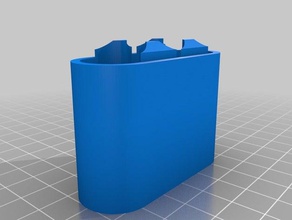 3 18650 bottom containers customized 3d print model - Mito3D