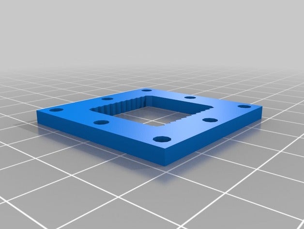 meine angepasste multirotor-Platte rc Fahrzeuge 3D print model - Mito3D