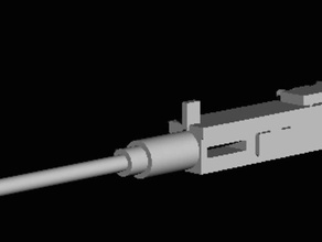 m2 metralhadora gi joe figuras brinquedos jogos 118 escala universo marvel arma 3d print model - Mito3D