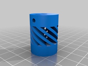 meine angepasste flexible Kupplung 3d drucken 3d print model - Mito3D