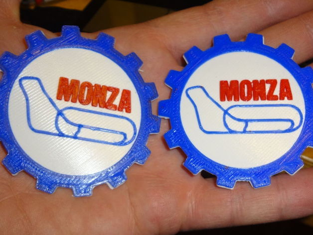 circuito de monza logotipo sinais logotipos cores 3 impressão 3d 4 maneiras capacitor fluxo autódromo immagina crea livingcolours multicolors multicolours 3D print model - Mito3D