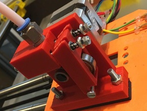 extruder 3mm direct gear motor 3d printer extruders 3d print model - Mito3D
