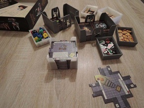 munchkin quest organizer toy game accessories boardgame 3d print model - Mito3D