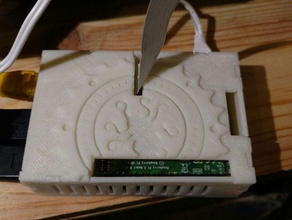 raspberry pi 2 lulzbot mini montado pulpo caso 3d de la impresora accesorios 3d print model - Mito3D