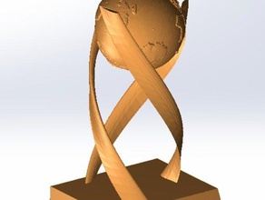 earth awards goes models best friend gift planet present savetheplanet 3d print model - Mito3D