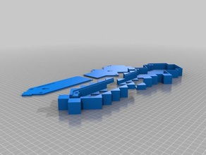 conta-gotas seletor de cores 3d impressão 3d print model - Mito3D