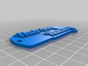 hub-menino de corrida chaveiros personalizado 3d print model - Mito3D