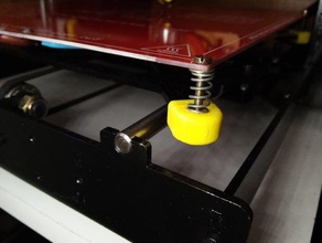 fijador tuercas cama 3d a impressora acessórios 3d print model - Mito3D