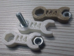 mini m4 chave mão ferramentas 3d print model - Mito3D