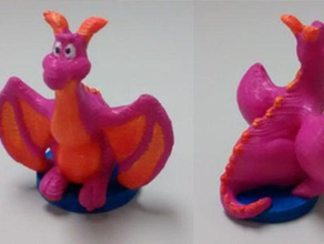 dragon gamepiece giocattolo accessori gioco pezzo 3d print model - Mito3D