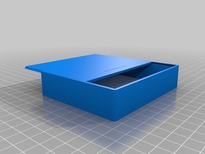 my customized sliding lid box 3d printing 3d print model - Mito3D