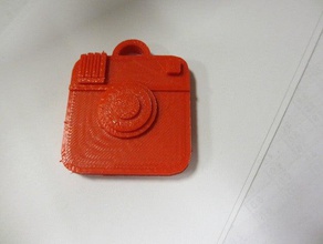 fotocamera keytag portachiavi 3d print model - Mito3D