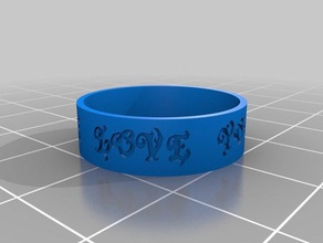 anthi 95 rings customized 3d print model - Mito3D