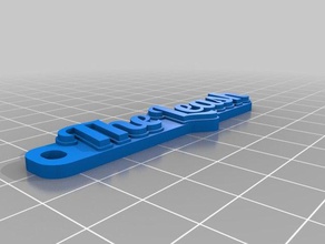leash tag keychains customized 3d print model - Mito3D