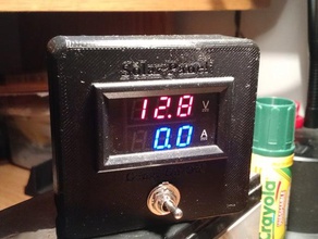 voltamp digital meter snap case electronics 3d print model - Mito3D