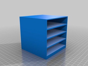 Schublade spare fiilament Stücke teilen Container 3d print model - Mito3D