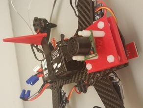 maxbotix sonar mont quadcopter la robotique 3d print model - Mito3D