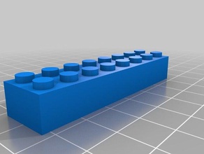 8x2 Bau - Spielzeug angepasst 3d print model - Mito3D