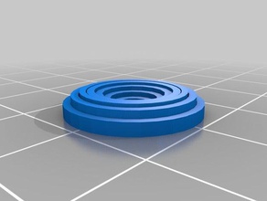 solid revolutions divided into 10 cylindrical shells math 3d print model - Mito3D
