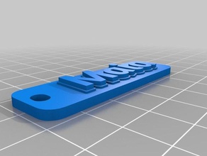 maia llaveros personalizado 3d print model - Mito3D