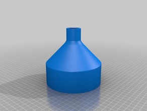 funnel 2 liter great filastruder filabot 3d printer accessories 3d print model - Mito3D