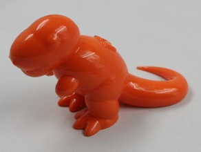 nt tiranossauro dinossauros brinquedos jogos nikoss t-rex 3d print model - Mito3D