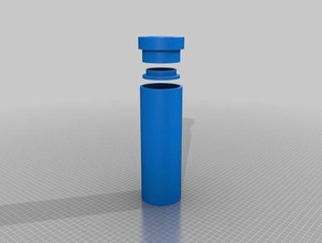 scuba diving canister lid sport outdoors flashlight 3d print model - Mito3D