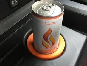 energy drink cupholder sleeve automotive torch 3d print model - Mito3D