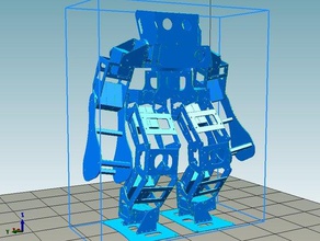 boxe robot anthony zéro la lumière de version robotique rbl 3d print model - Mito3D