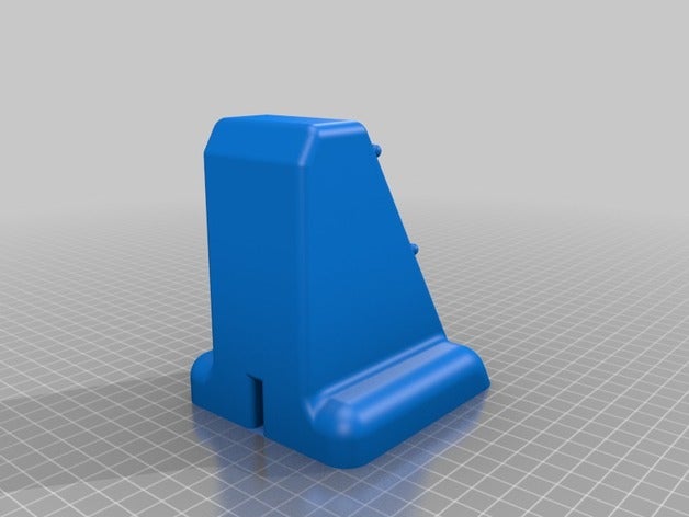 modular phonetablet stand base 3D print model - Mito3D
