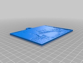 titanic 2d a arte personalizado 3d print model - Mito3D