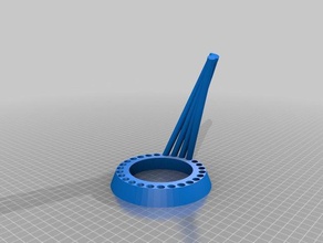 pencilholder art strumenti personalizzato 3d print model - Mito3D