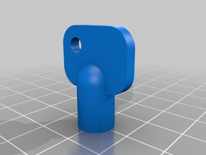 radiator bleed key heizungsentl&uumlftungsschl&uumlssel hand tools customizer 3d print model - Mito3D