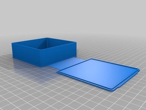 meu 80x80 caso recipientes personalizado 3d print model - Mito3D