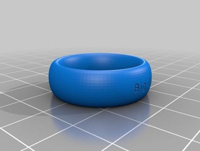 joe mooney ring 5 rings customized 3d print model - Mito3D