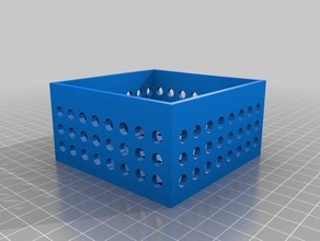 caja-vacia recipientes personalizado 3d print model - Mito3D